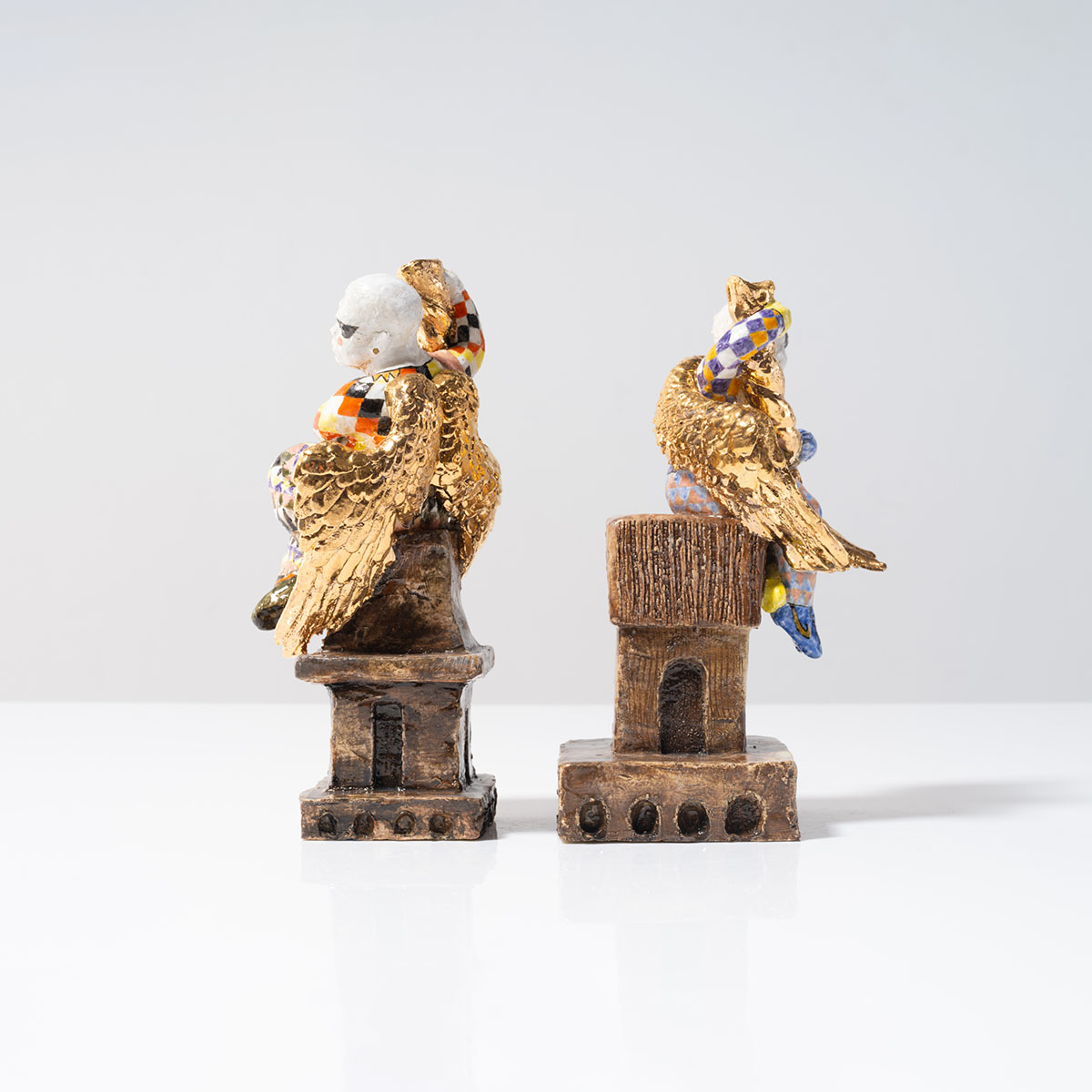 Roberto Lugo, Untitled, Pair of Putti Statuettes, (SM8833) R & Company